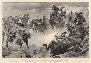 Un Messager de la Mort, un Bon Tir par la Brigade Navale à Estcourt, le 18 novembre